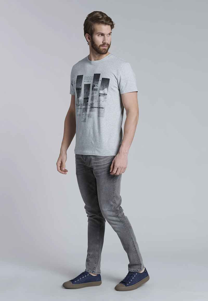 POLERA CINCINNATI GREY MELANGE - 2