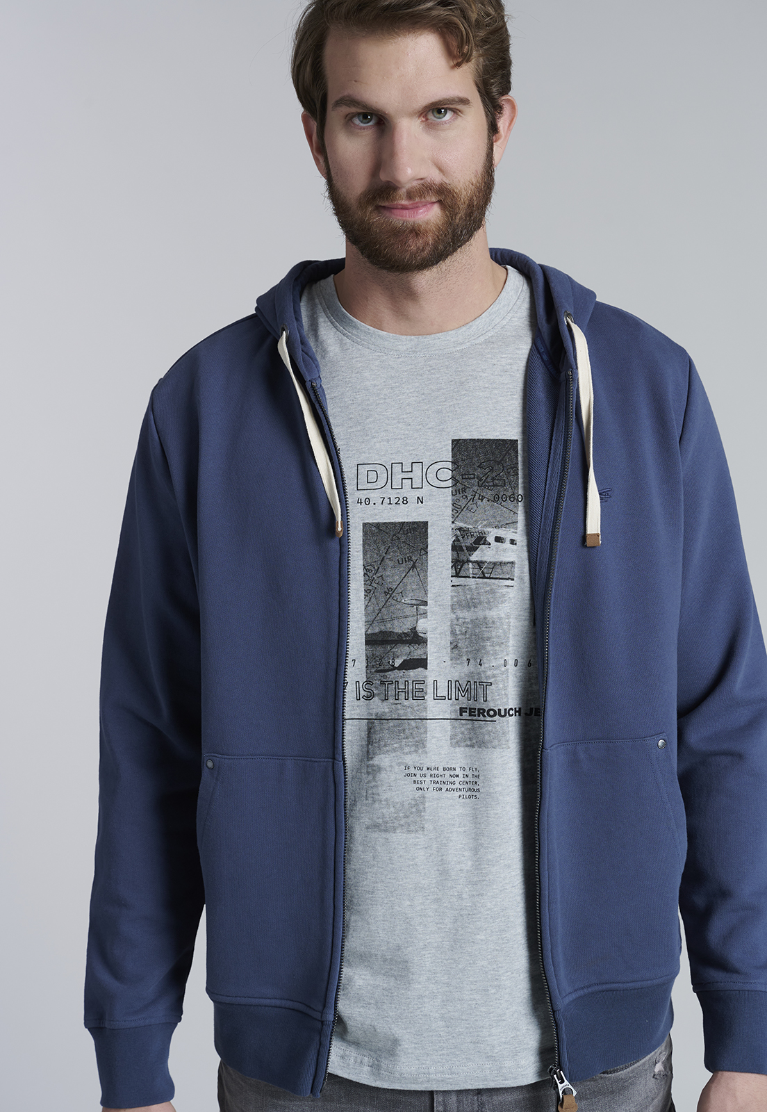 POLERA CINCINNATI GREY MELANGE - 5