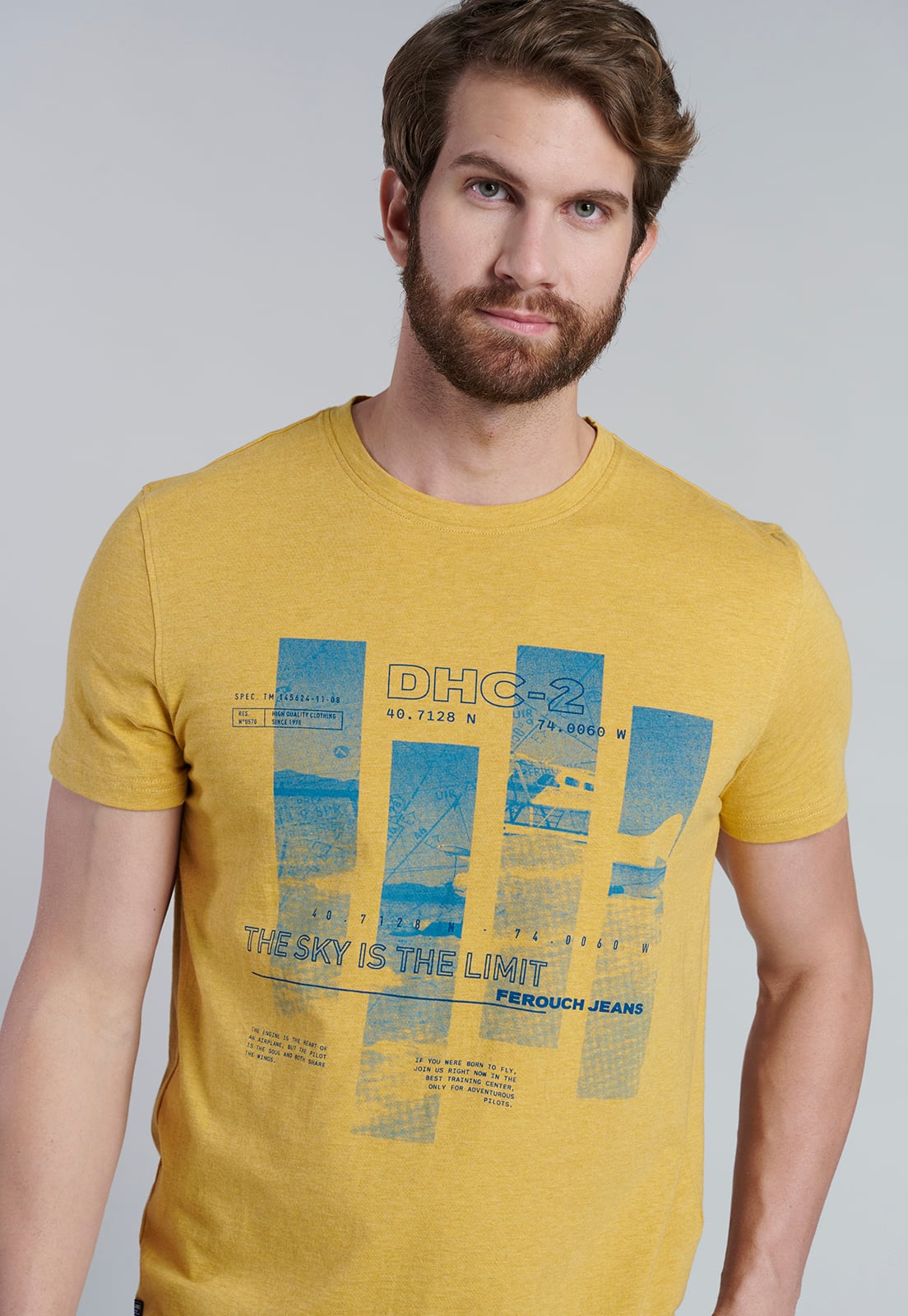 POLERA CINCINNATI YELLOW MELANGE - 3