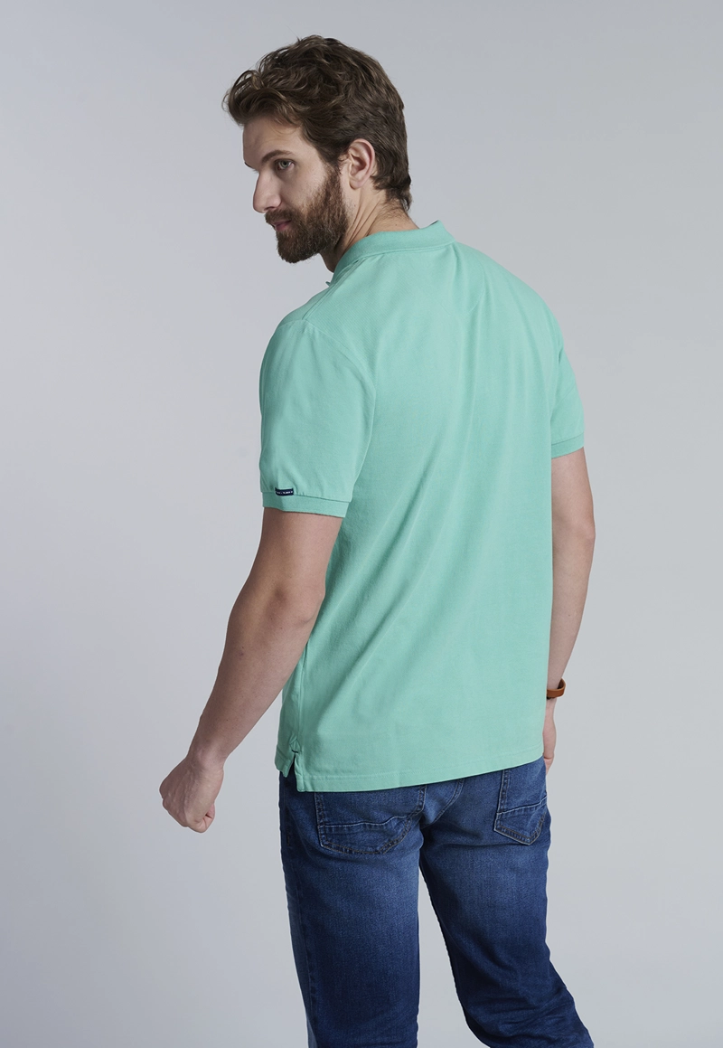 POLERA POLO SANTA MONICA LT GREEN - 4