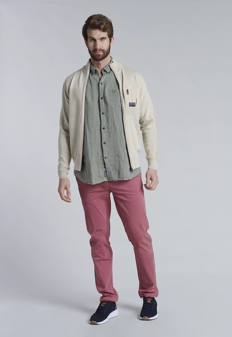 SWEATER COLUMBIA FJ BEIGE - 2