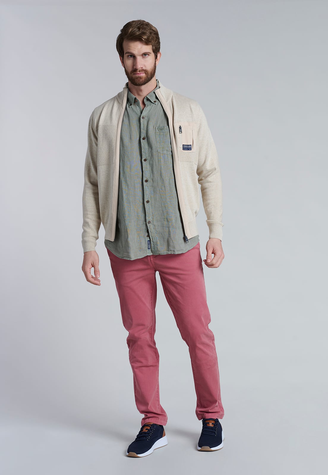 SWEATER COLUMBIA FJ BEIGE - 2