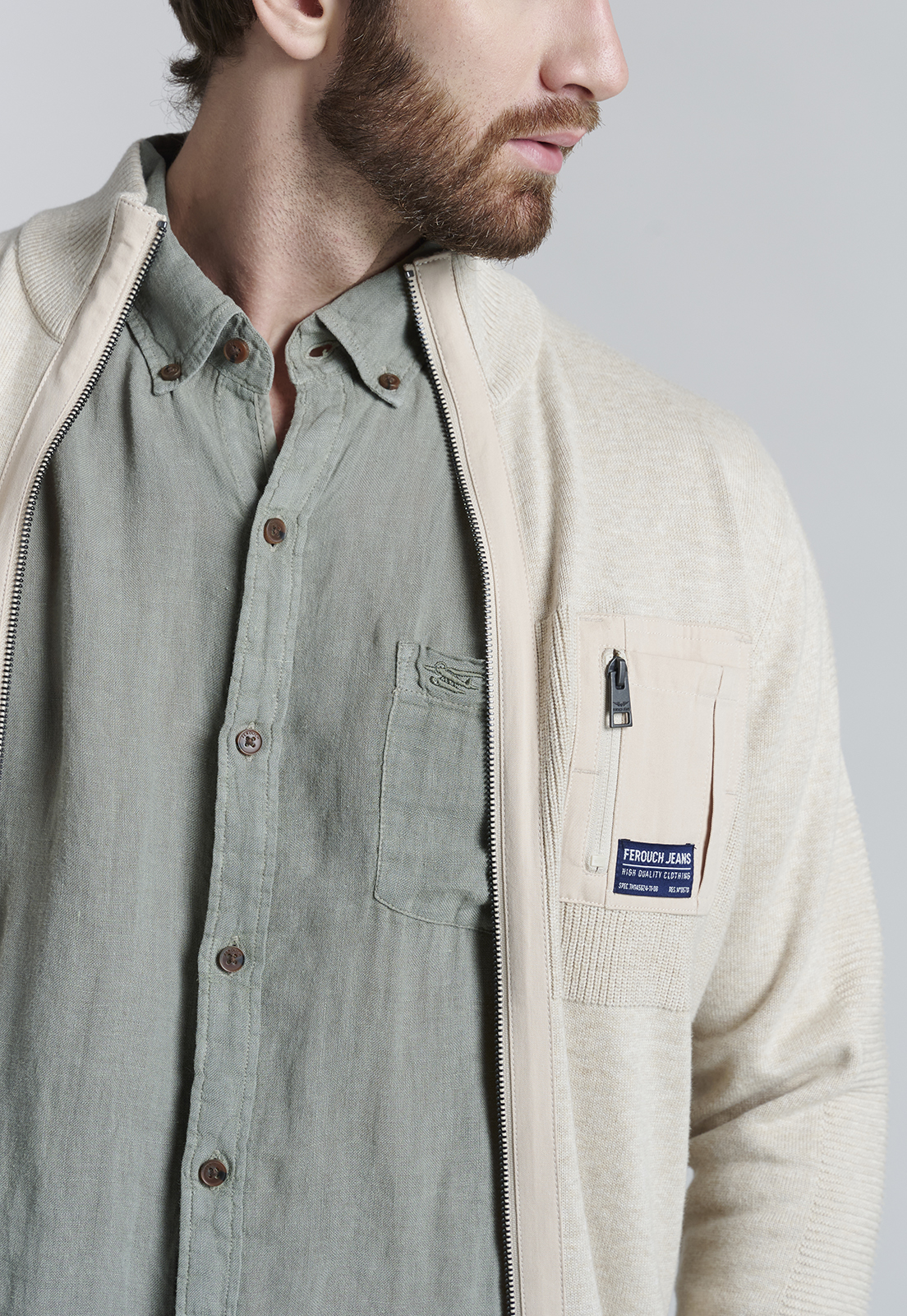 SWEATER COLUMBIA FJ BEIGE - 3