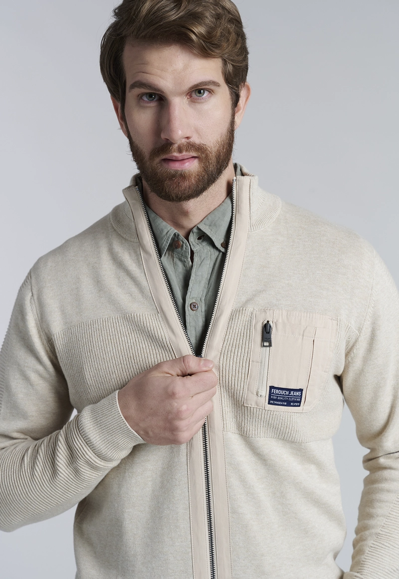 SWEATER COLUMBIA FJ BEIGE - 5