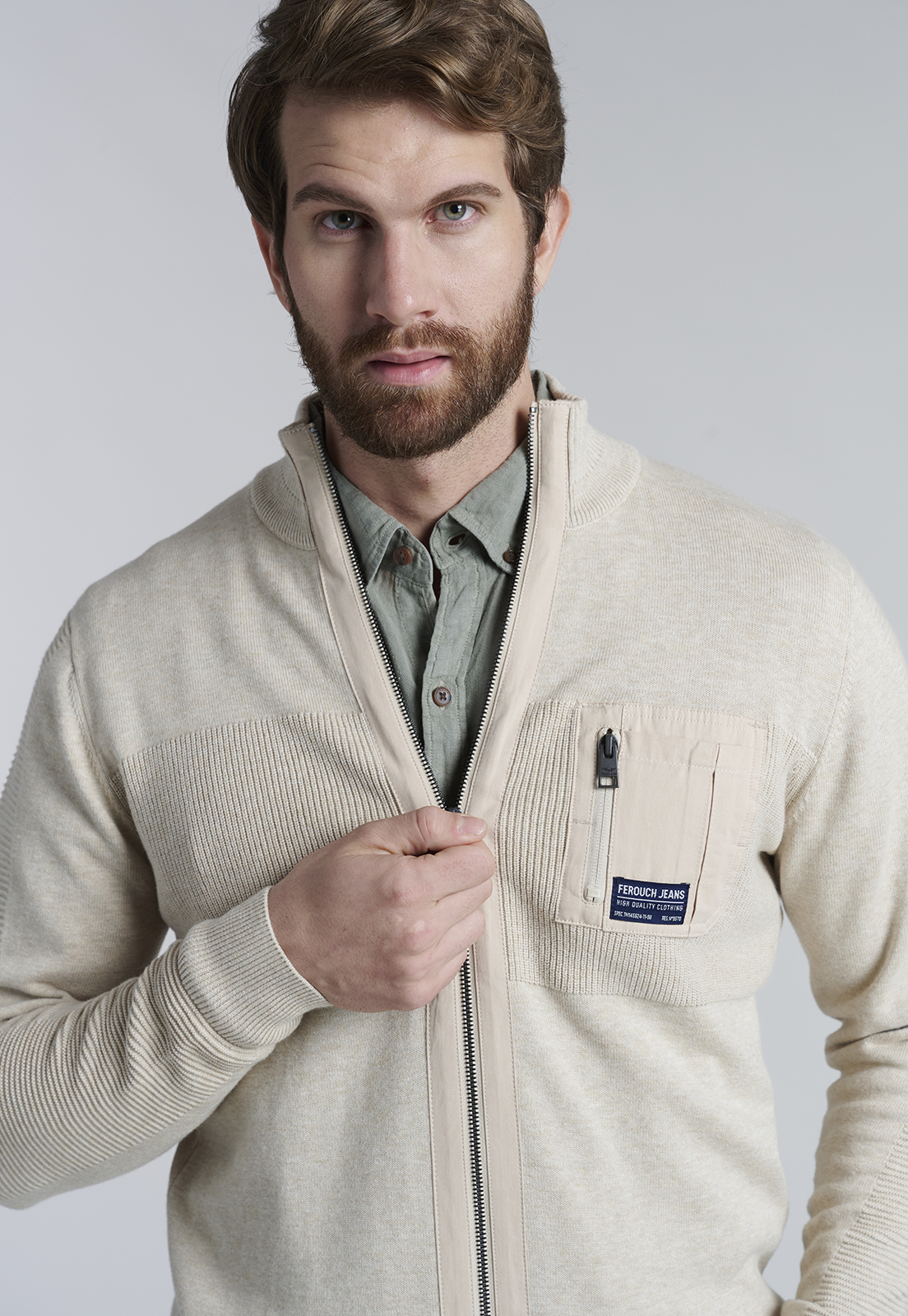 SWEATER COLUMBIA FJ BEIGE - 5