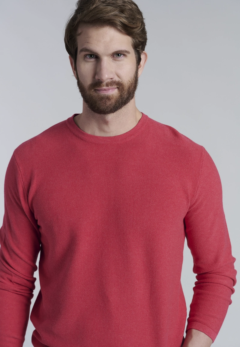 SWEATER ARIZONA F DK CORAL - 3