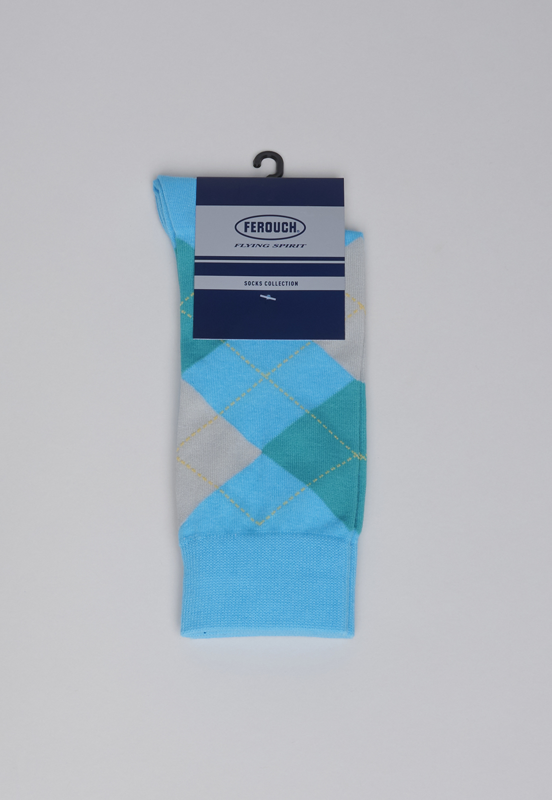 CALCETÍN HOMBRE FEROUCH 631602Y0069 KANSAS TURQUOISE - 2