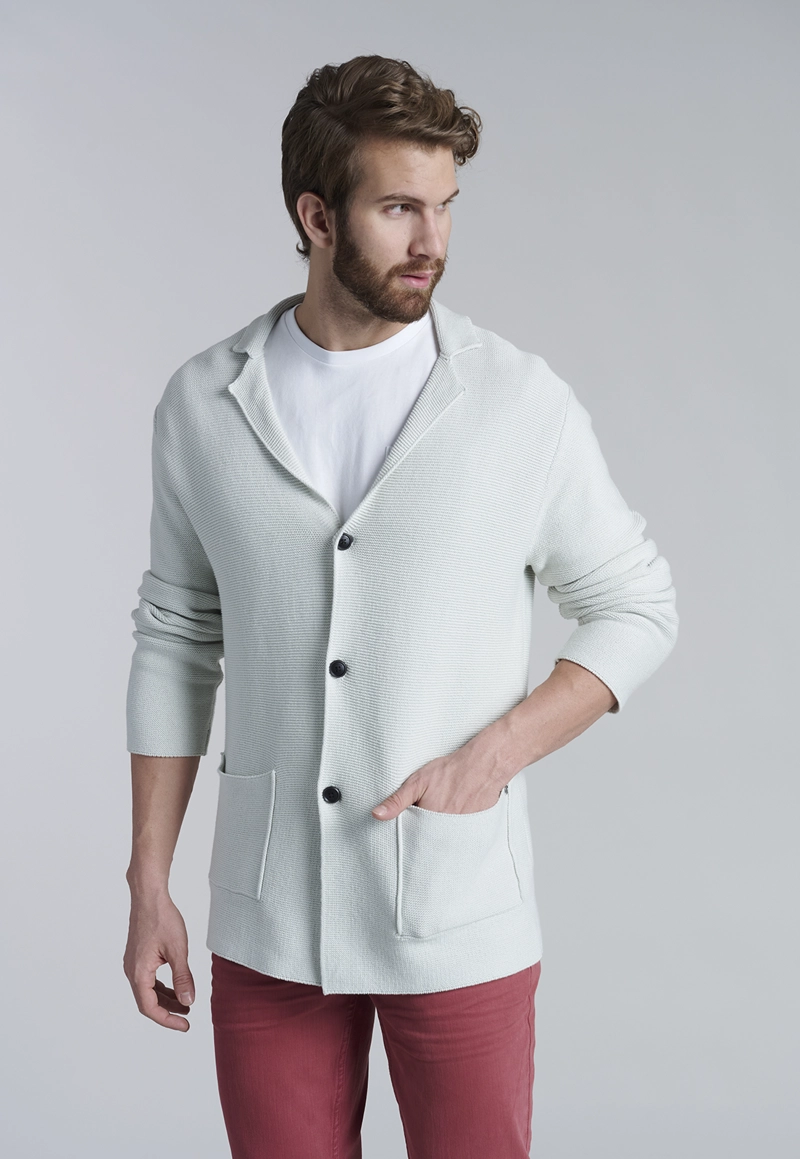 CARDIGAN LOWELL F OYSTER - 1