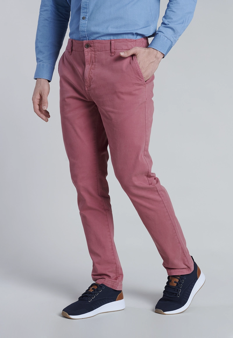 PANTALÓN ALGODÓN HOMBRE FEROUCH ROJO 201313Y0129 LOWELL F BERRY - 1