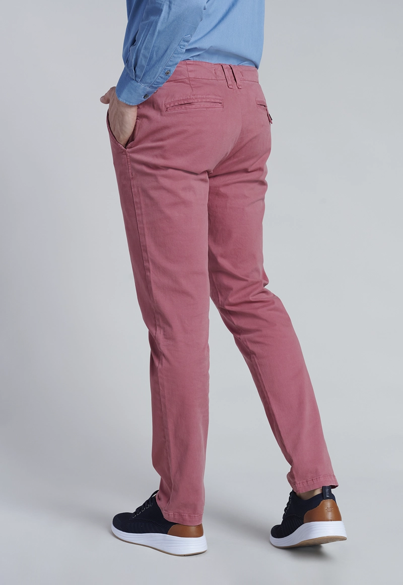 PANTALÓN ALGODÓN HOMBRE FEROUCH ROJO 201313Y0129 LOWELL F BERRY - 4