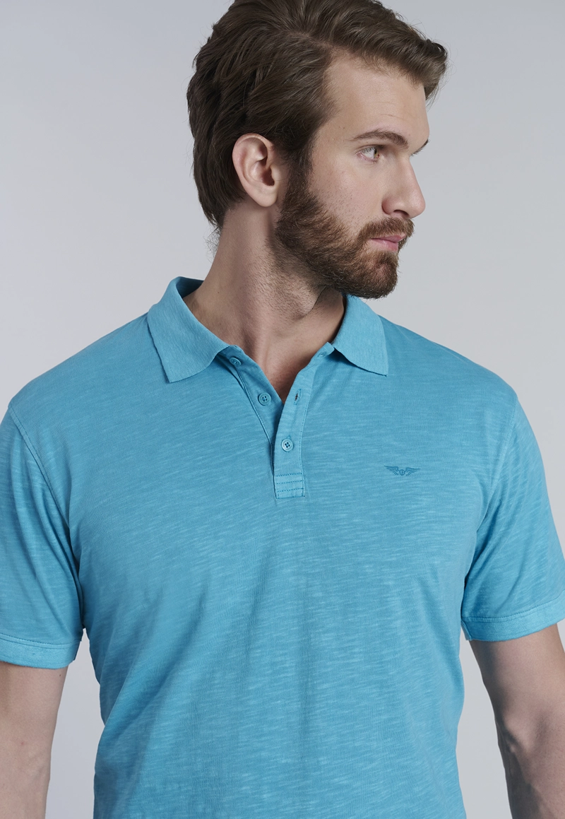 POLERA POLO SAN DIEGO TURQUOISE - 3