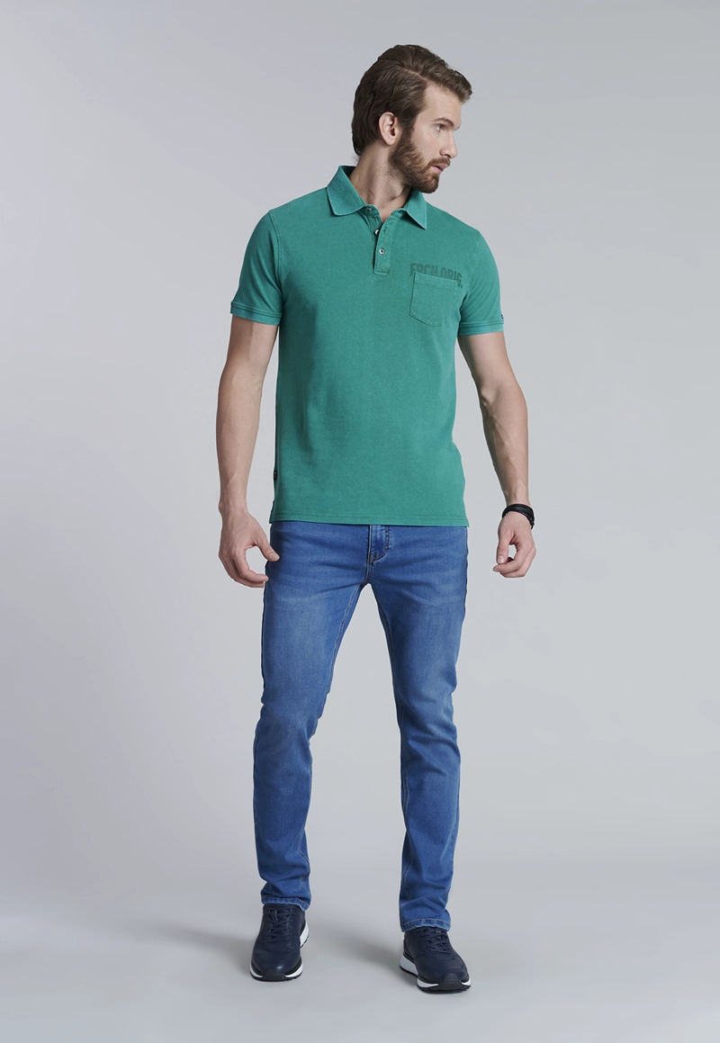 POLERA POLO HAWAI GREEN - 2