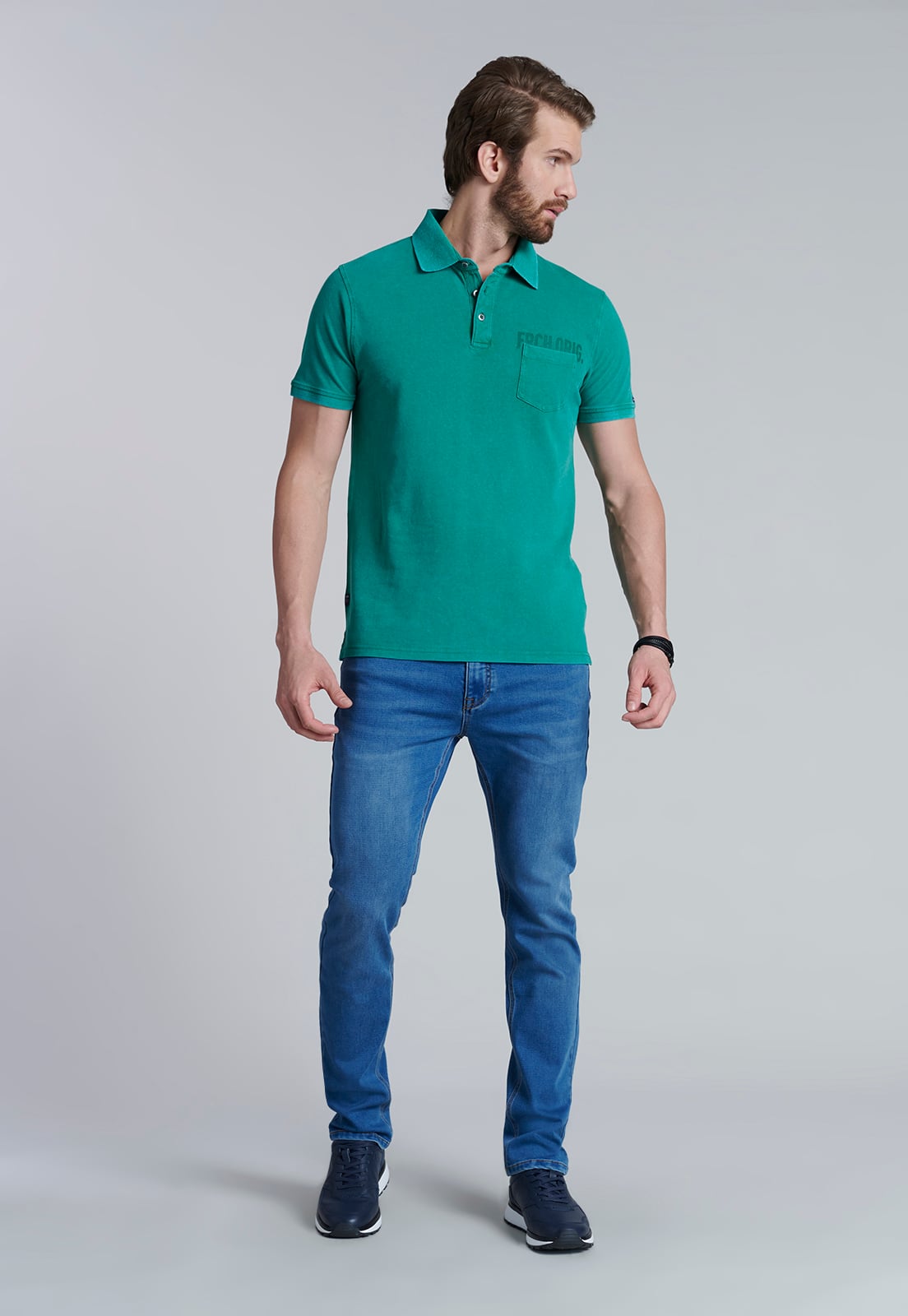 POLERA POLO HAWAI GREEN - 2