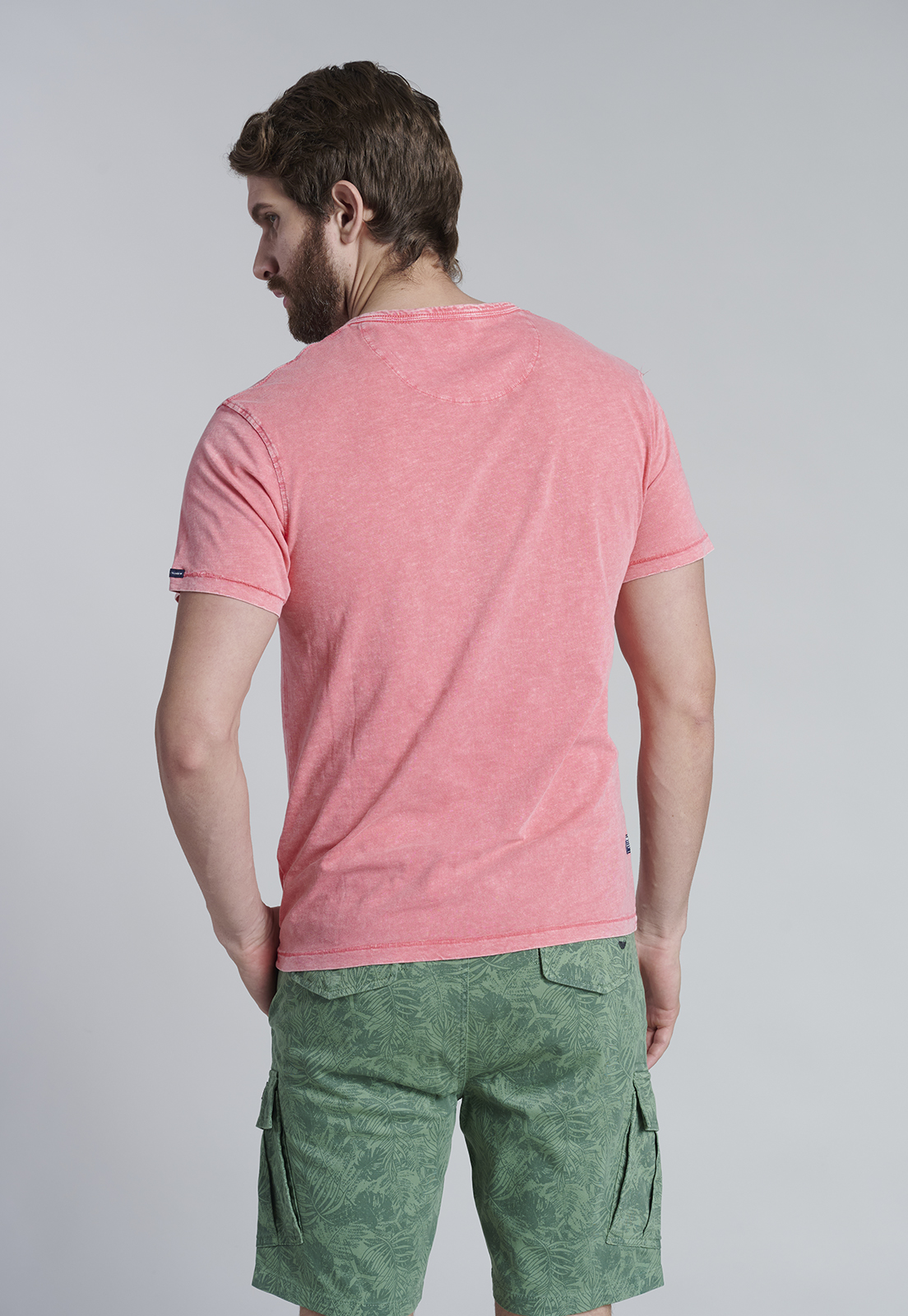 POLERA HENLEY OREGON LT CORAL - 4