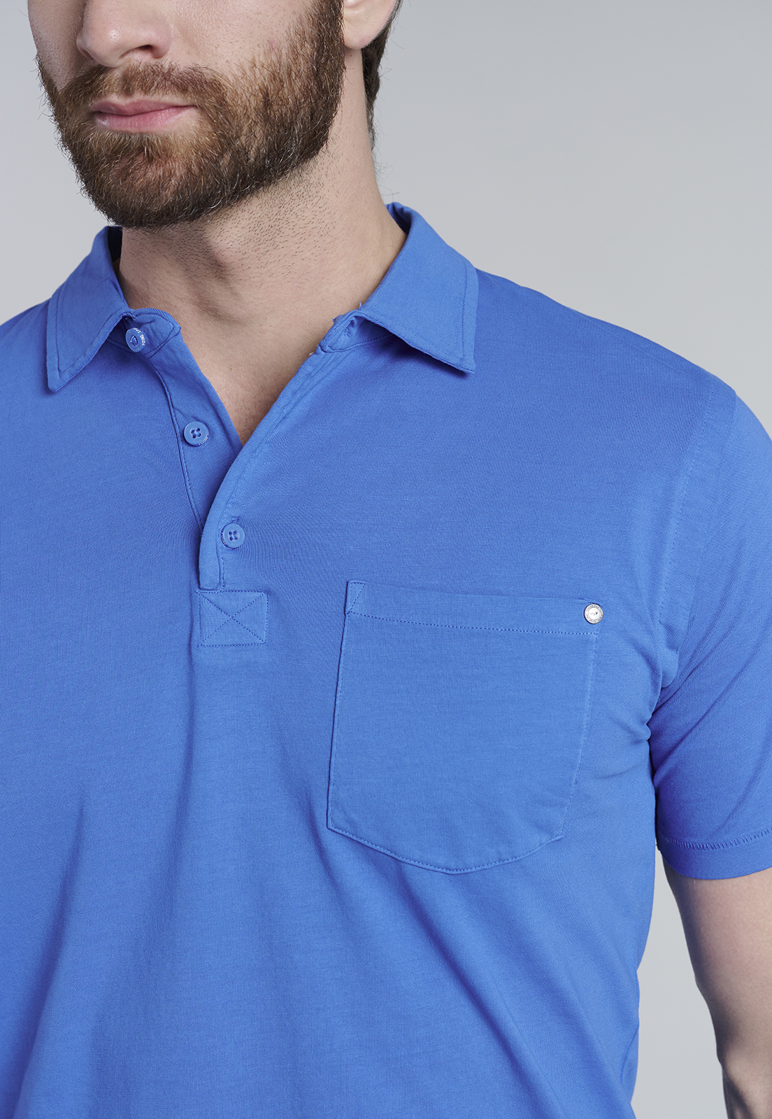 POLERA POLO ORLANDO LT. BLUE - 3