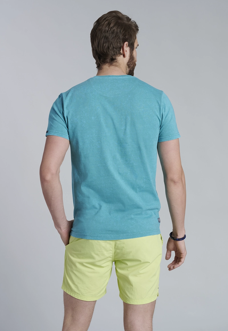 POLERA PROCESO MICHIGAN TURQUOISE - 4