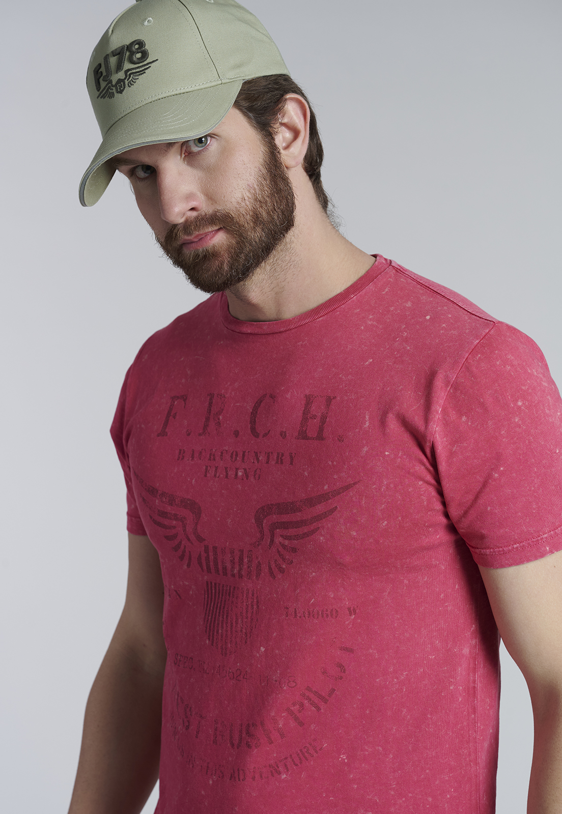POLERA PROCESO NASHVILLE DK CORAL - 5