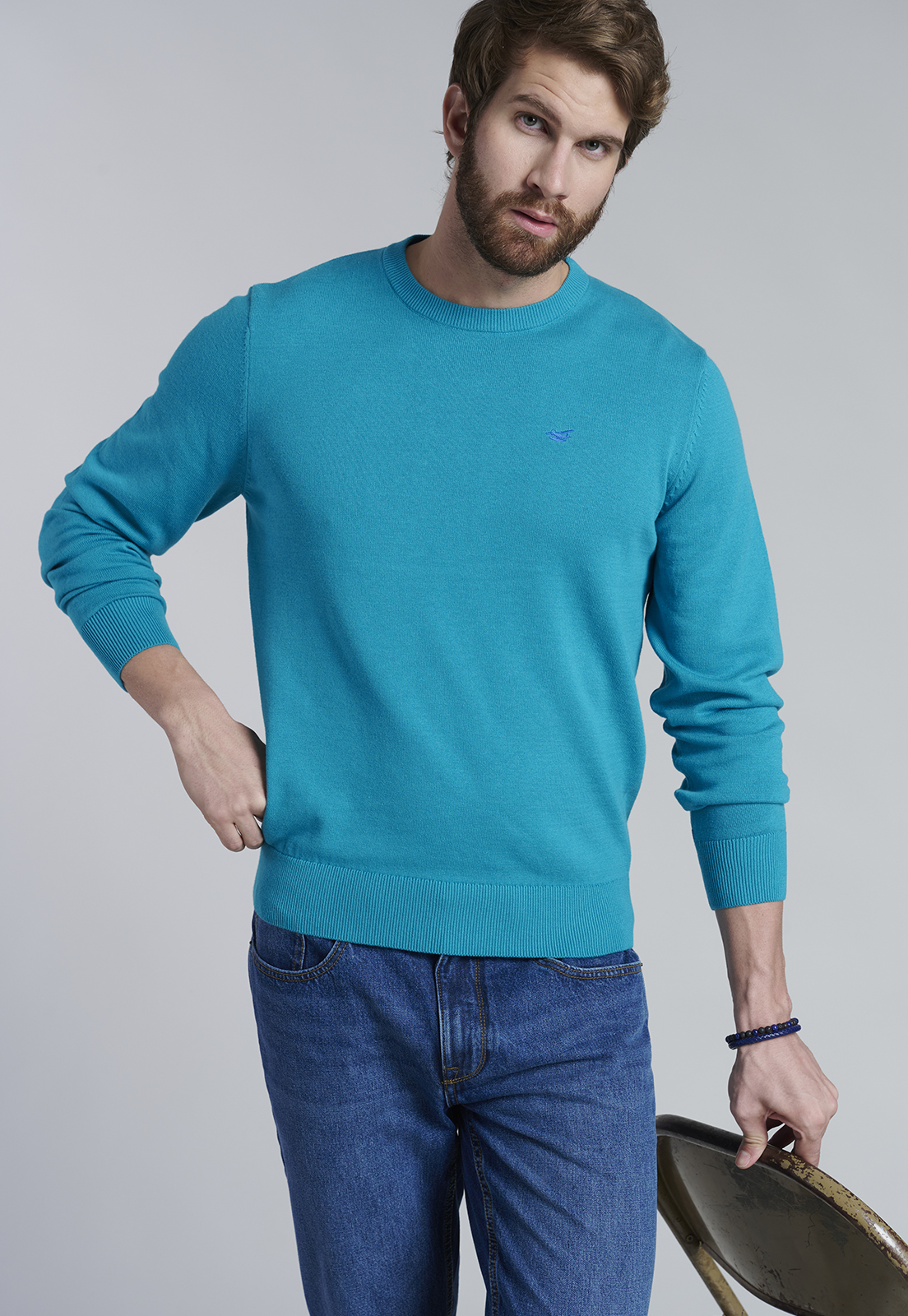 SWEATER PARIS F TURQUOISE - 5