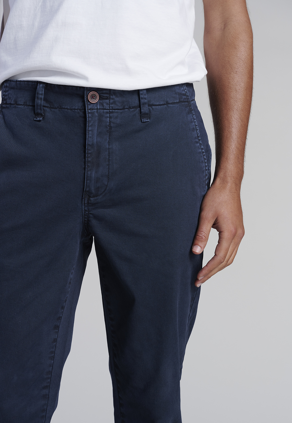 PANTALÓN ALGODÓN HOMBRE FEROUCH NAVY 201313X0034 LOWELL F - 3