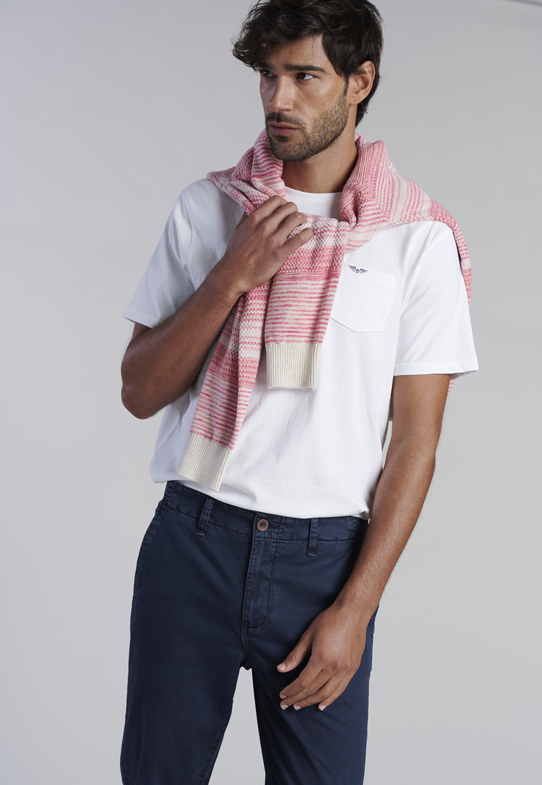 PANTALÓN ALGODÓN HOMBRE FEROUCH NAVY 201313X0034 LOWELL F - 5