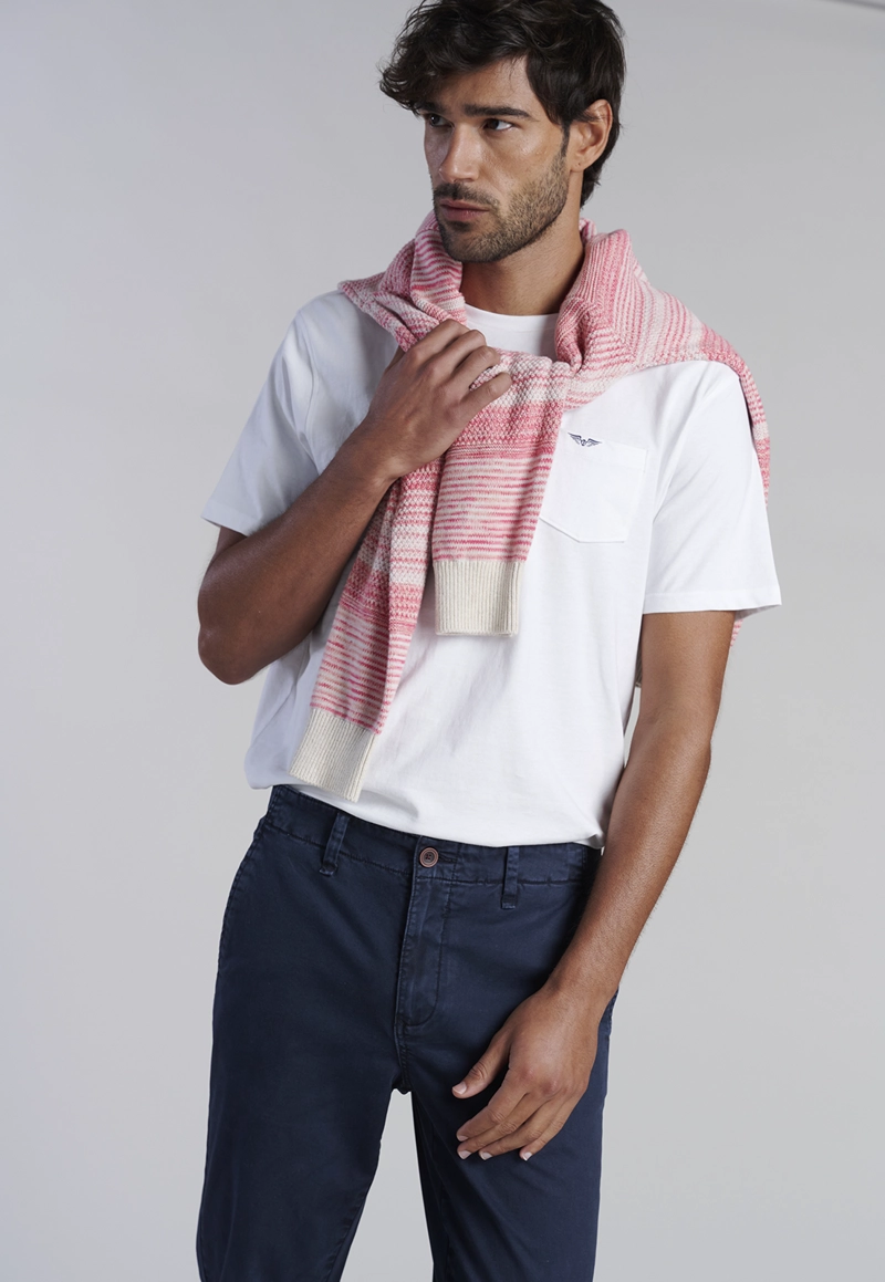 PANTALÓN ALGODÓN HOMBRE FEROUCH NAVY 201313X0034 LOWELL F - 5
