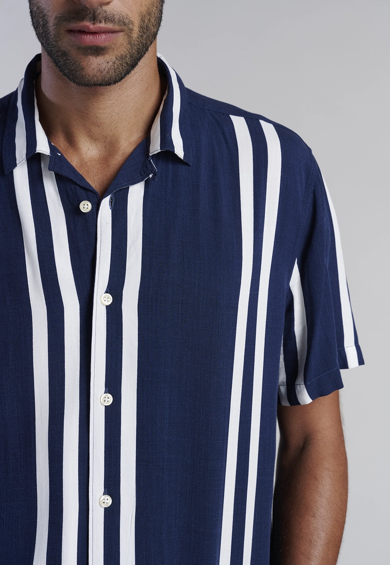 CAMISA INDIANA F NAVY - 3