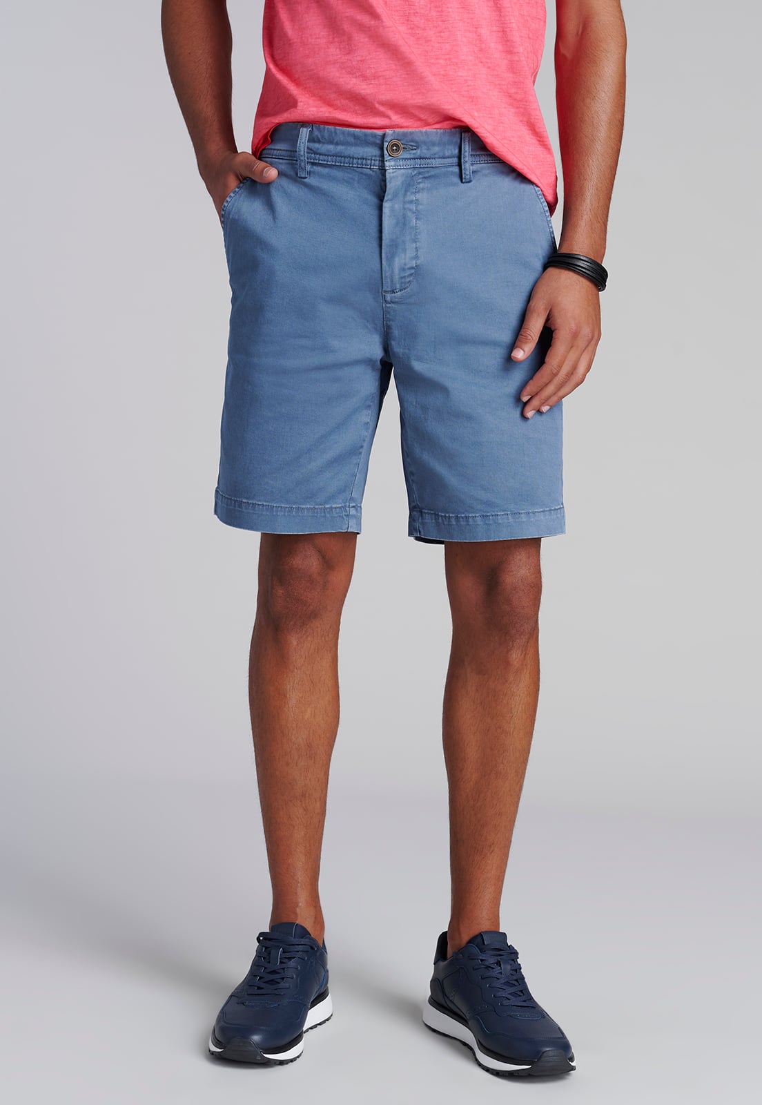 BERMUDA ALGODÓN HOMBRE FEROUCH CELESTE 251305Y0035 NEWPORT F LT. BLUE - 1