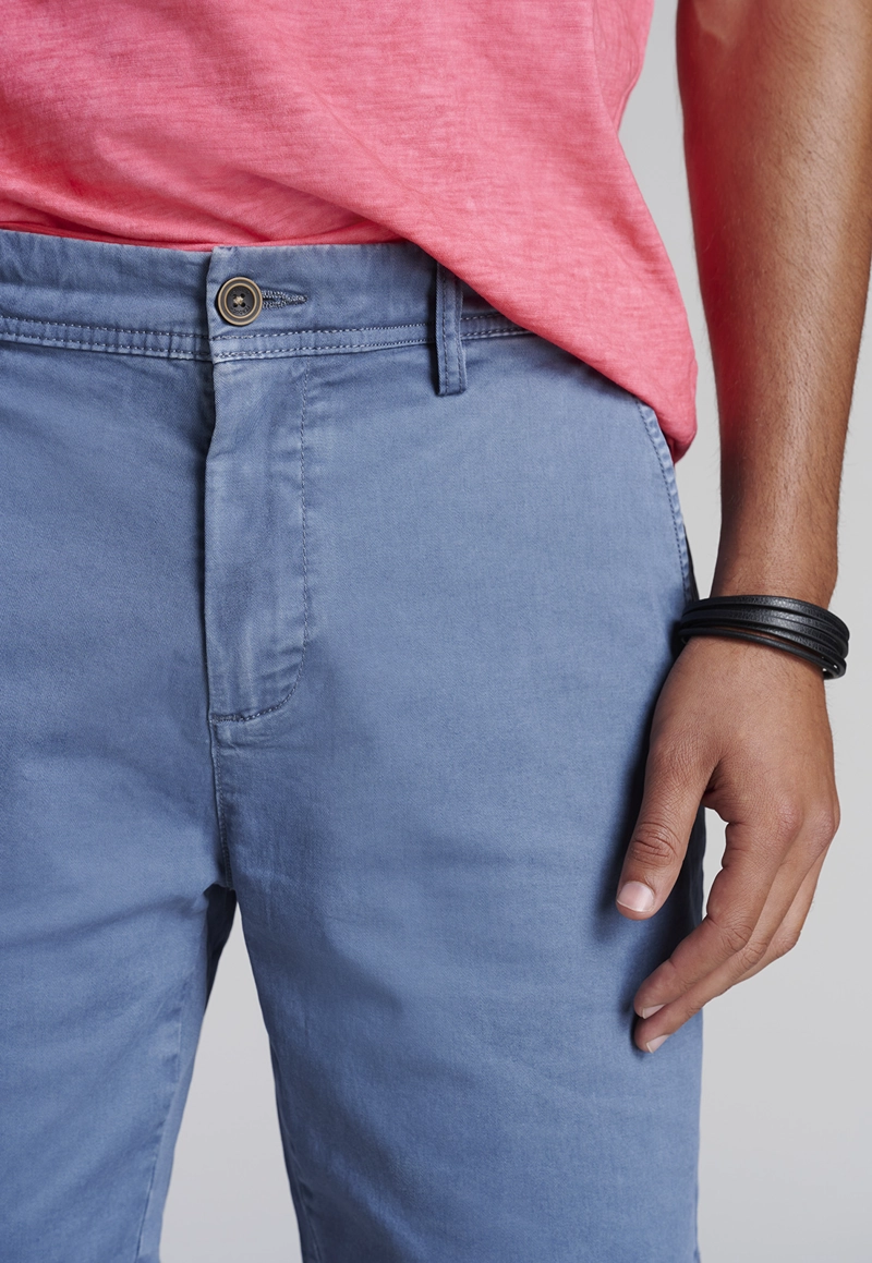BERMUDA ALGODÓN HOMBRE FEROUCH CELESTE 251305Y0035 NEWPORT F LT. BLUE - 3