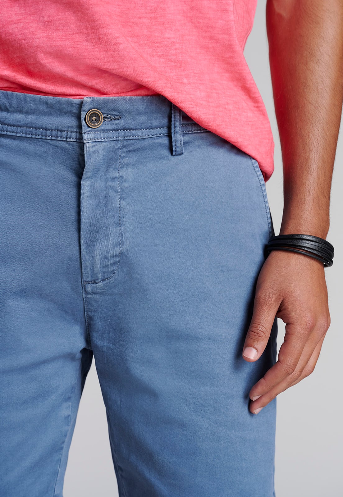 BERMUDA ALGODÓN HOMBRE FEROUCH CELESTE 251305Y0035 NEWPORT F LT. BLUE - 3
