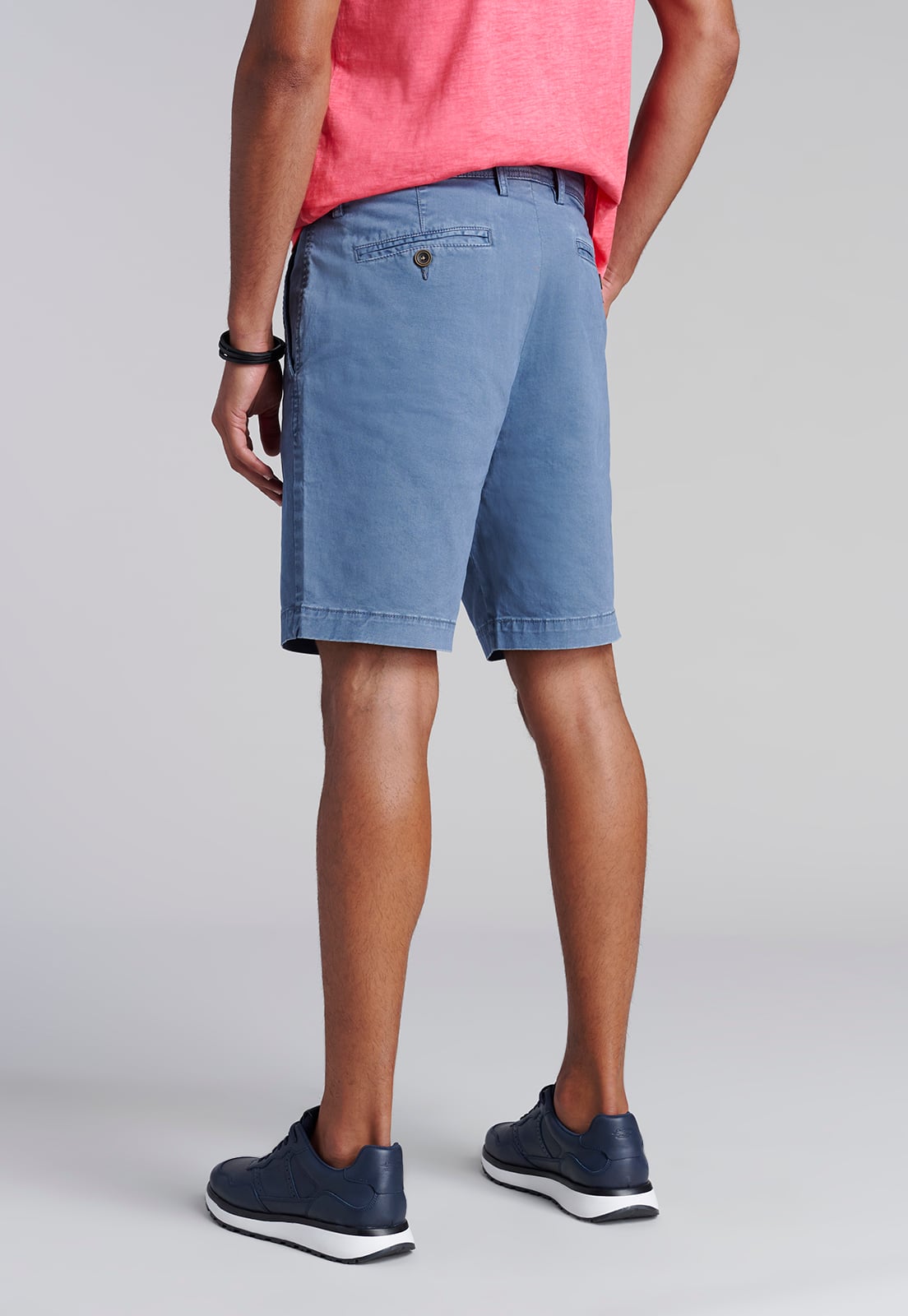 BERMUDA ALGODÓN HOMBRE FEROUCH CELESTE 251305Y0035 NEWPORT F LT. BLUE - 4