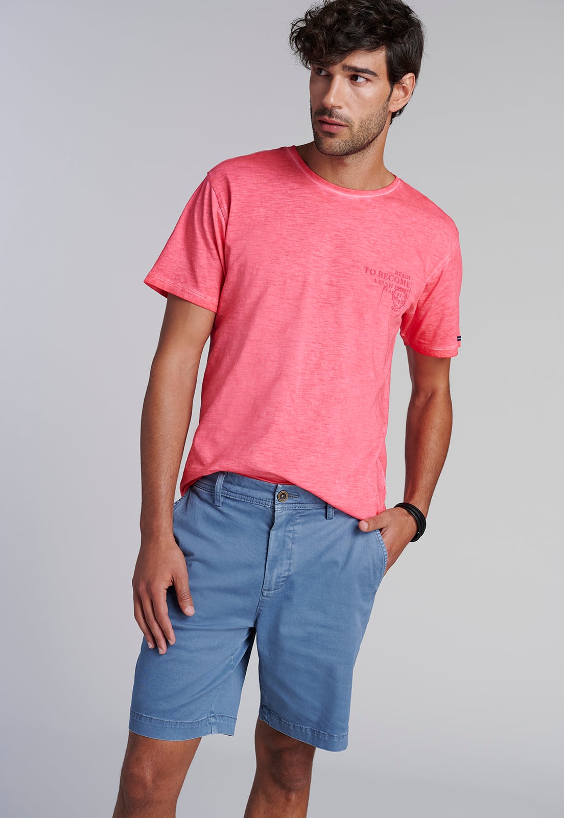 BERMUDA ALGODÓN HOMBRE FEROUCH CELESTE 251305Y0035 NEWPORT F LT. BLUE - 5
