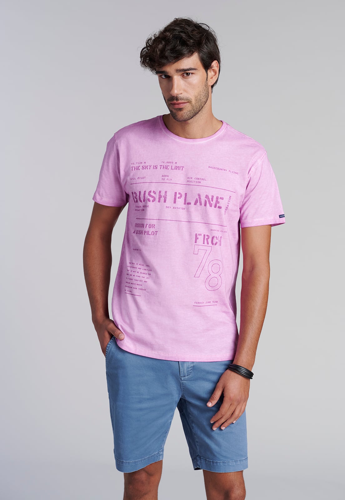 POLERA SEATTLE LT FUCSIA - 1