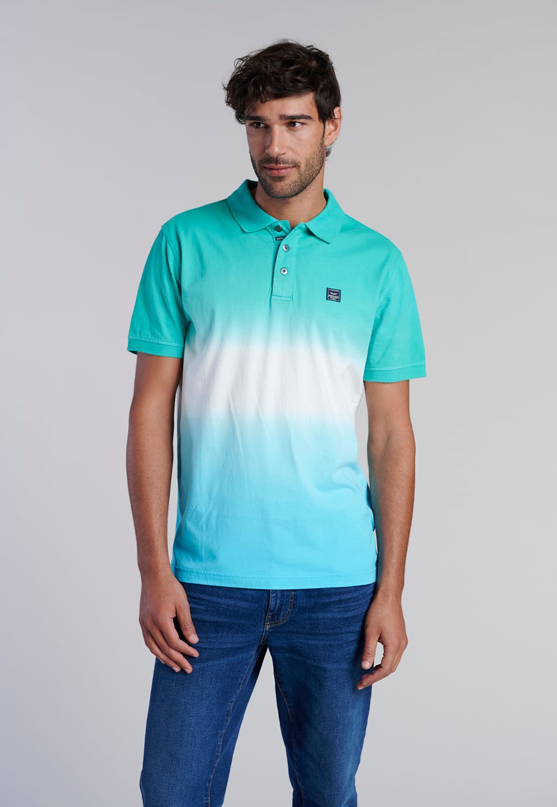 POLERA POLO CLEAR WATER LT GREEN - 1