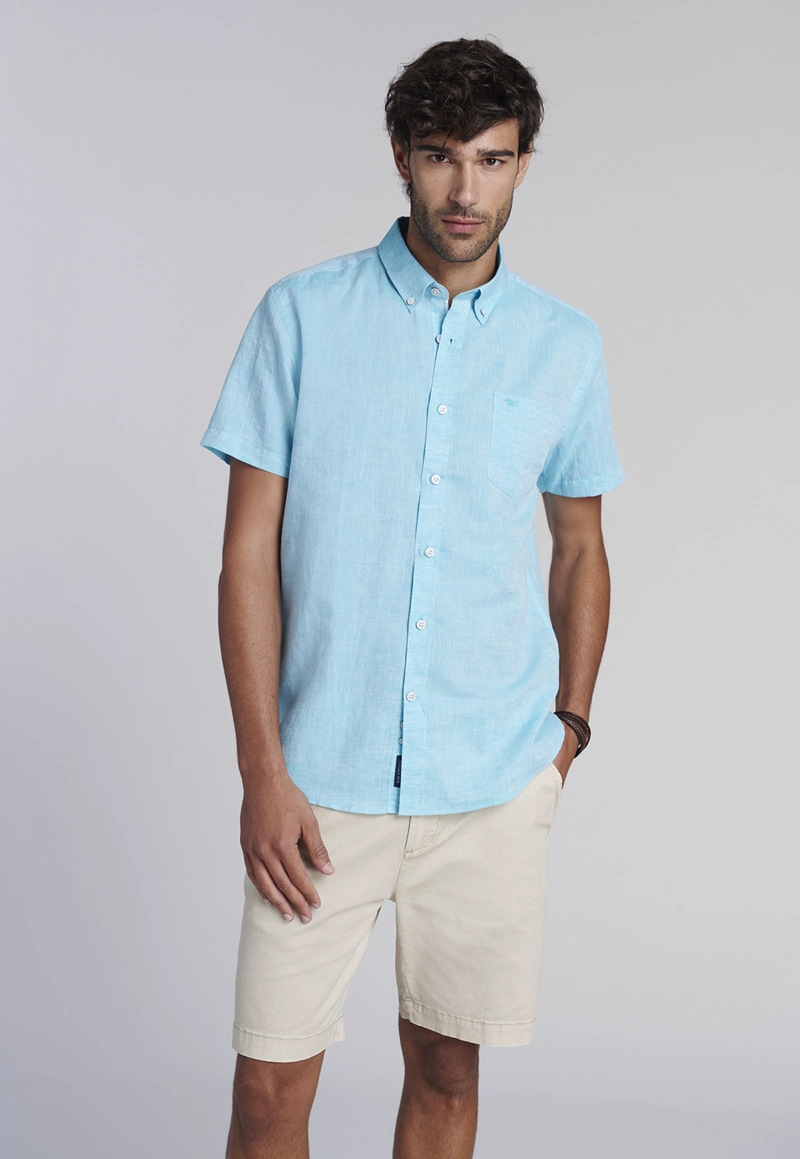 CAMISA SPORT ATLANTA F TURQUOISE - 1