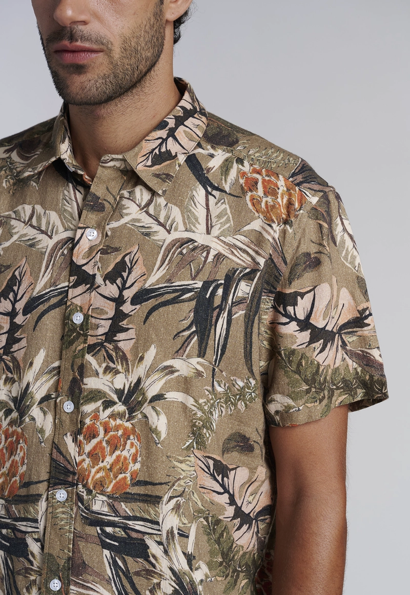 CAMISA ESTAMPADA MILITARY SAFARI FJ - 3