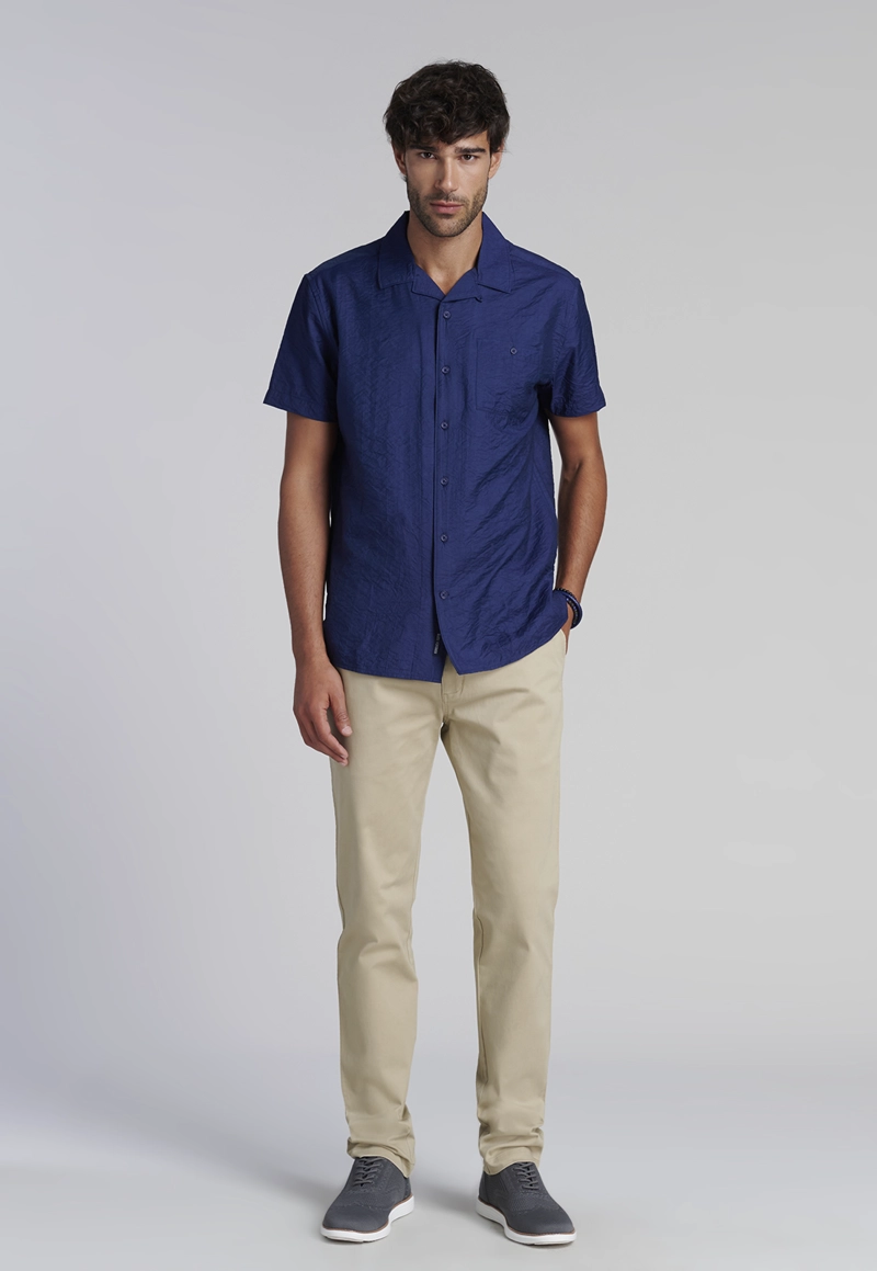 CAMISA IDAHO FEROUCH NAVY - 2
