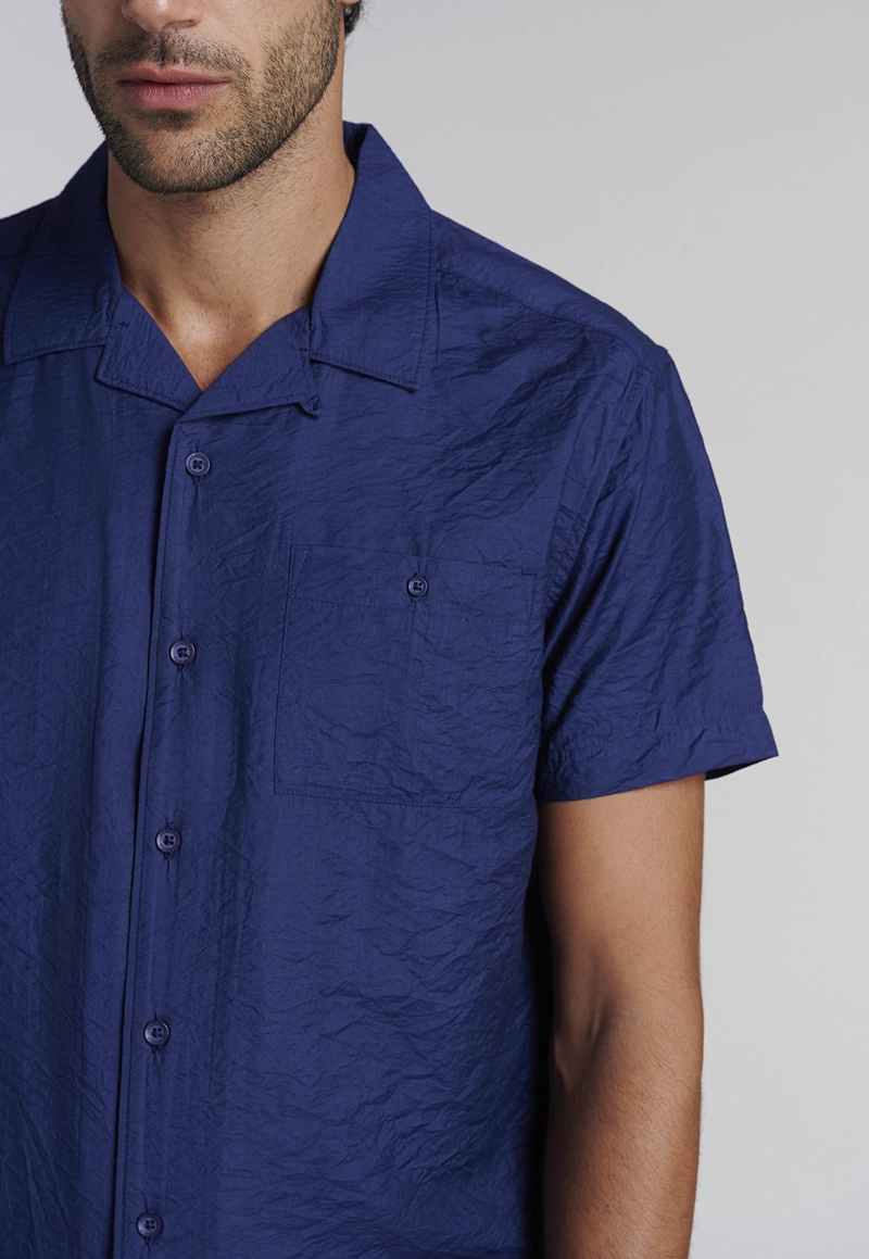 CAMISA IDAHO FEROUCH NAVY - 3