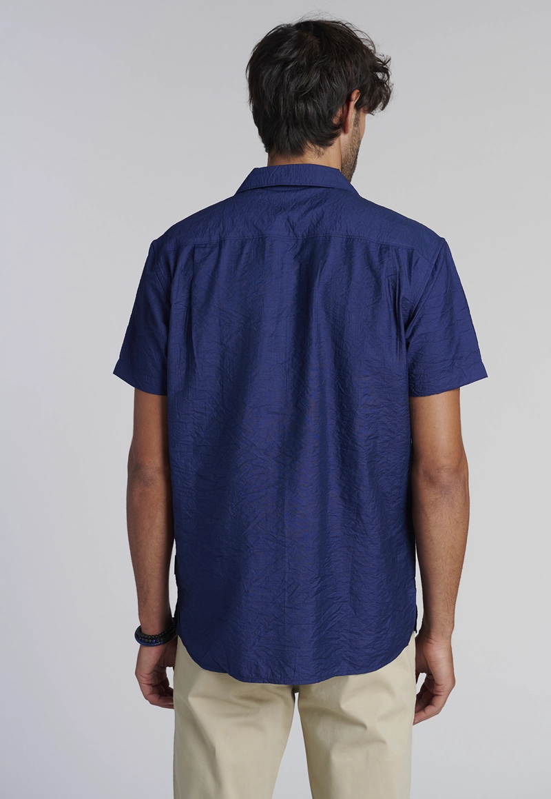 CAMISA IDAHO FEROUCH NAVY - 4