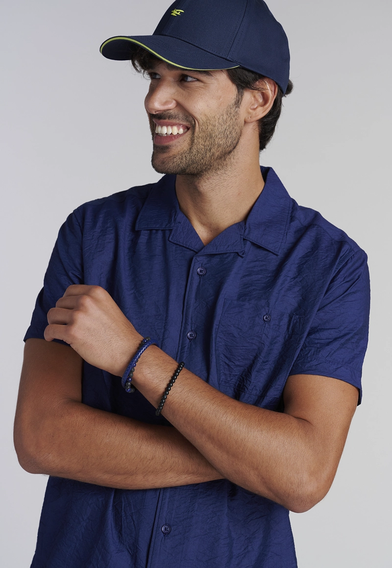 CAMISA IDAHO FEROUCH NAVY - 5