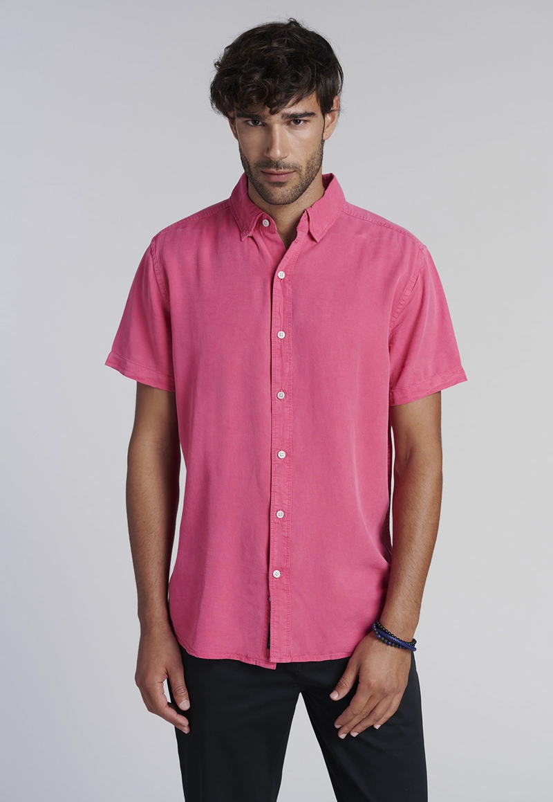 CAMISA SPORT LYOCELL FJ CORAL - 1