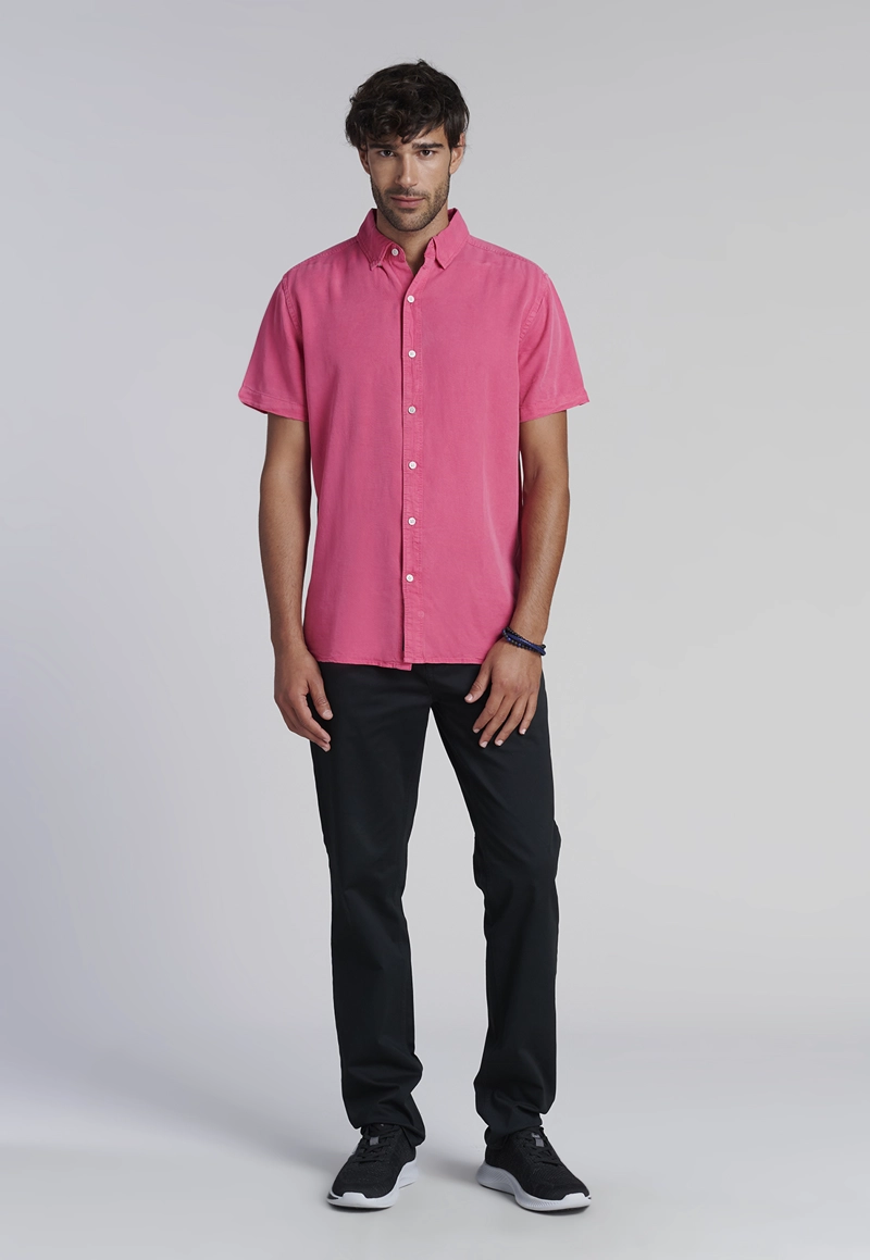 CAMISA SPORT LYOCELL FJ CORAL - 2