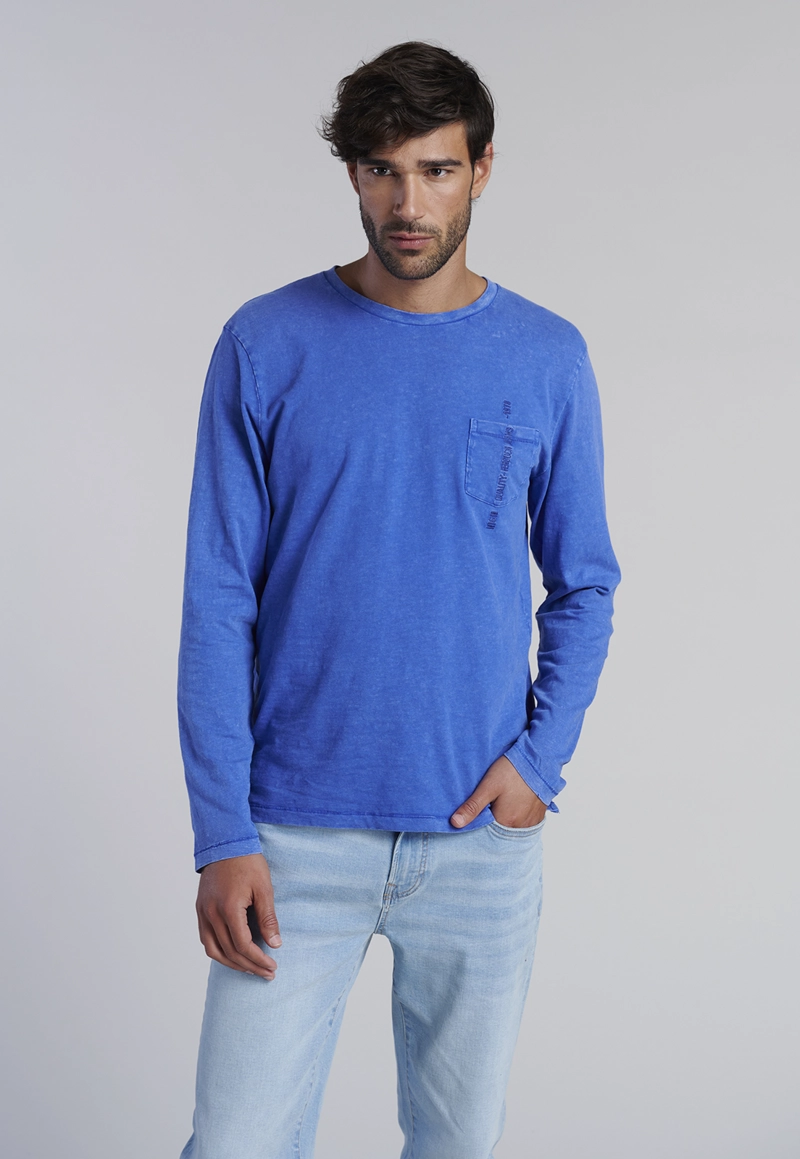 POLERA ML PROCESO FRESNO BLUE - 1