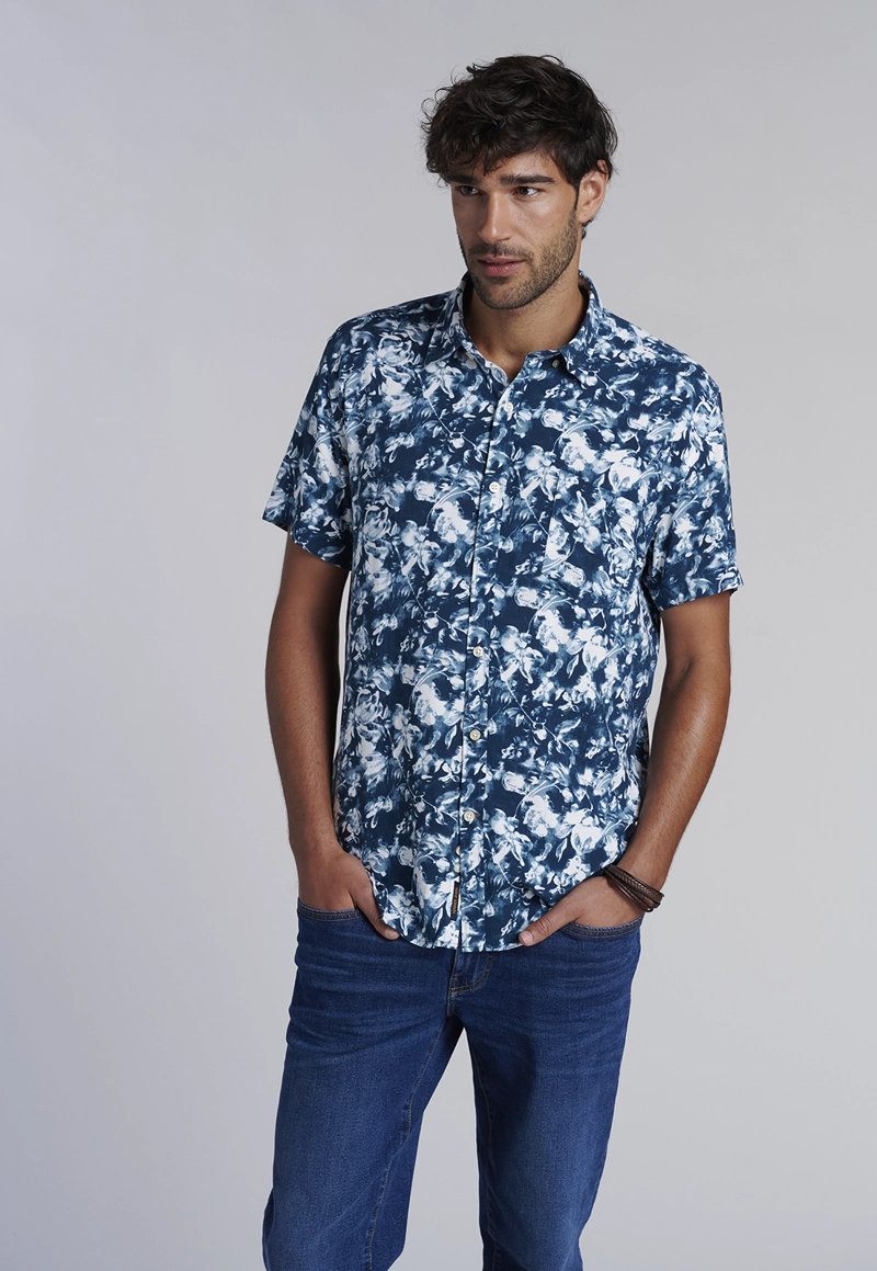 CAMISA ESTAMPADA BLUE OHIO FJ - 1