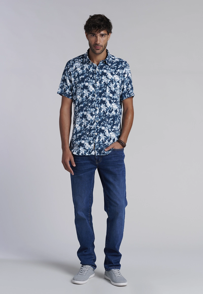 CAMISA ESTAMPADA BLUE OHIO FJ - 2