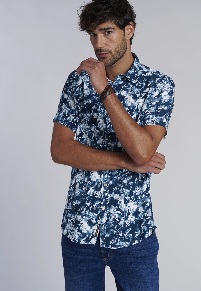 CAMISA ESTAMPADA BLUE OHIO FJ - 5