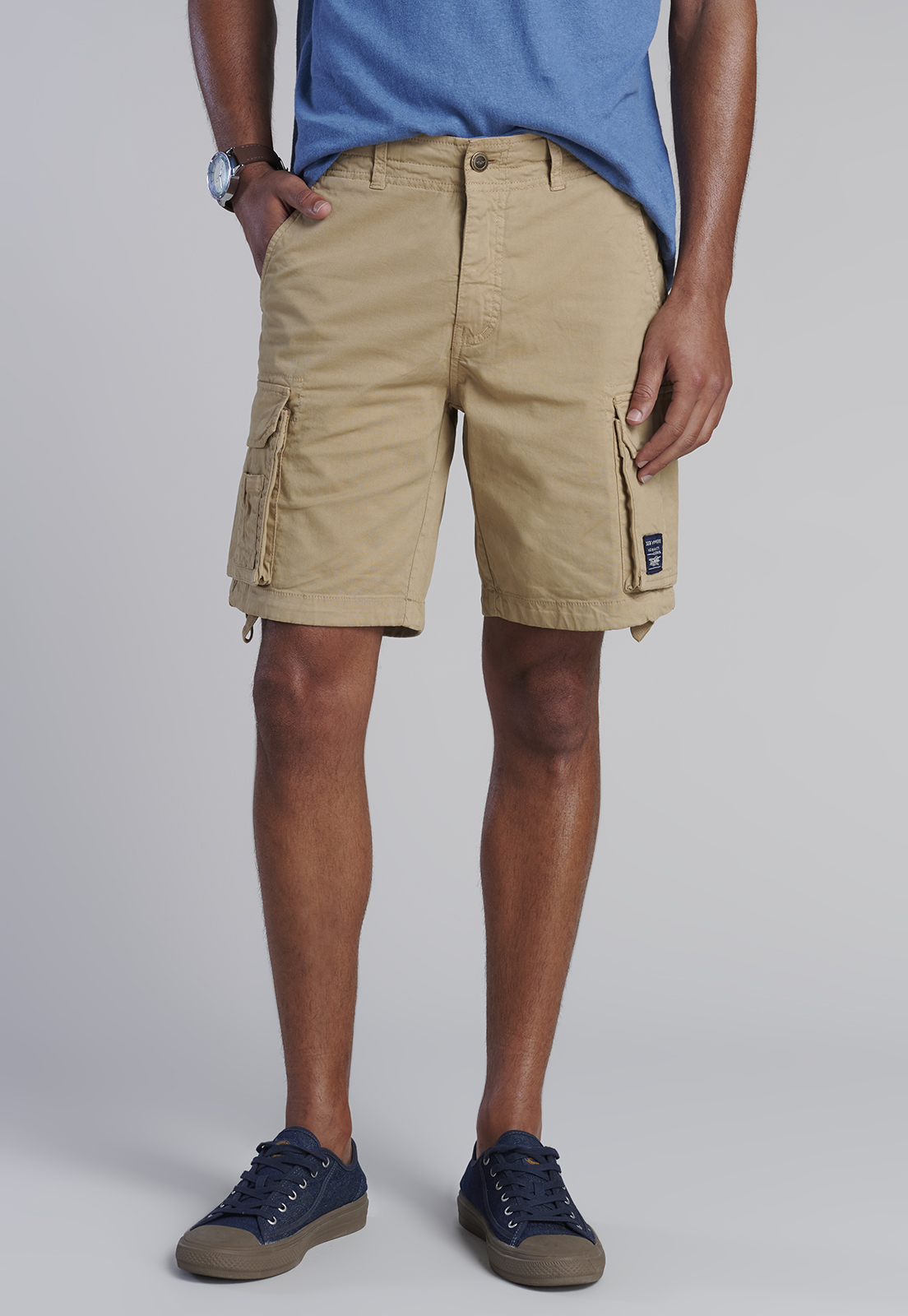 BERMUDA ALGODÓN HOMBRE FEROUCH KHAKI 253602Y0008 OREGON FJ - 1
