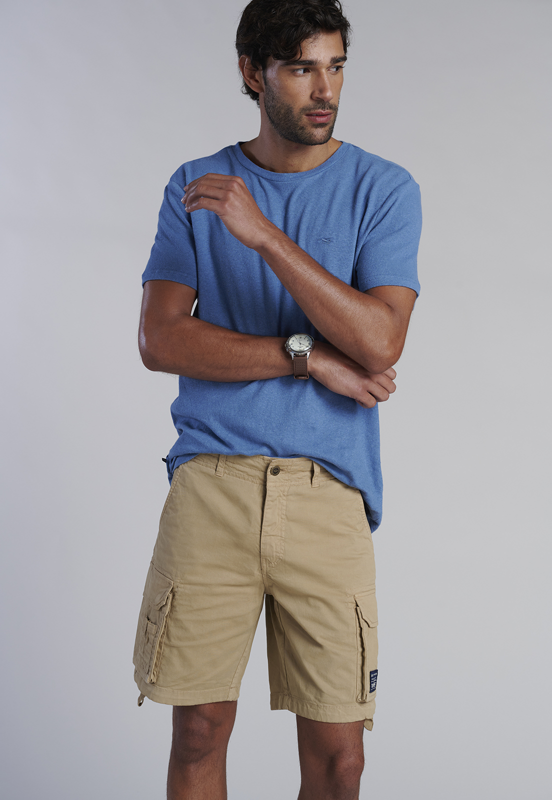 BERMUDA ALGODÓN HOMBRE FEROUCH KHAKI 253602Y0008 OREGON FJ - 5