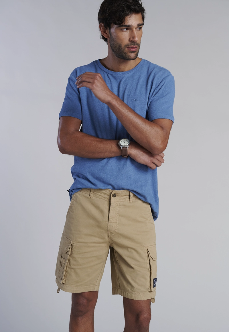 BERMUDA ALGODÓN HOMBRE FEROUCH KHAKI 253602Y0008 OREGON FJ - 5