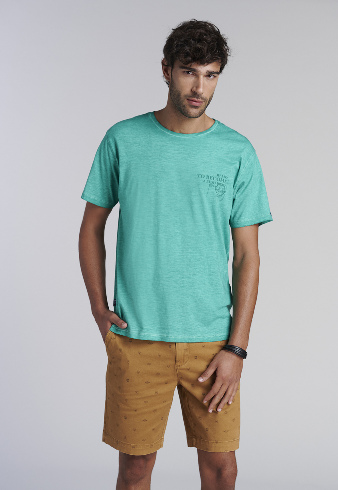 POLERA NEW YORK LT. GREEN - 1
