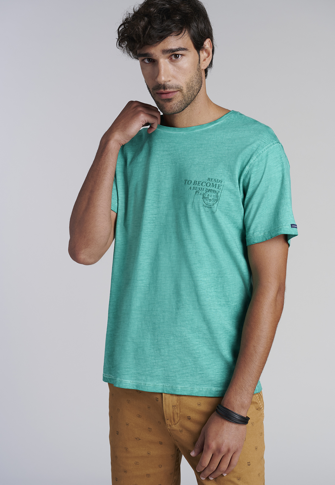 POLERA NEW YORK LT. GREEN - 5